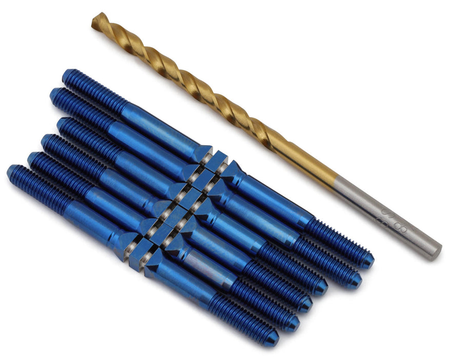J&T Bearing Co. Custom Works Beast Midget Titanium "Milled'' XD Turnbuckles Kit
