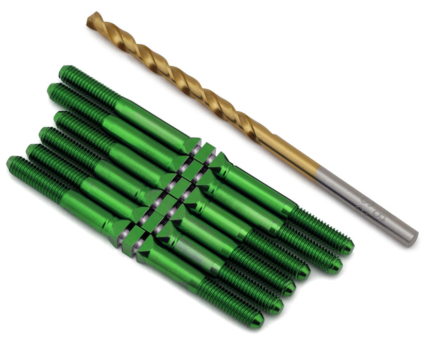 J&T Bearing Co. Custom Works Beast Midget Titanium "Milled'' XD Turnbuckles Kit