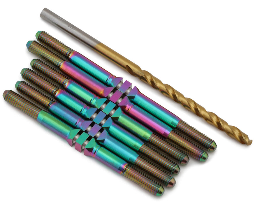 J&T Bearing Co. Custom Works Beast Midget Titanium "Milled'' XD Turnbuckles Kit