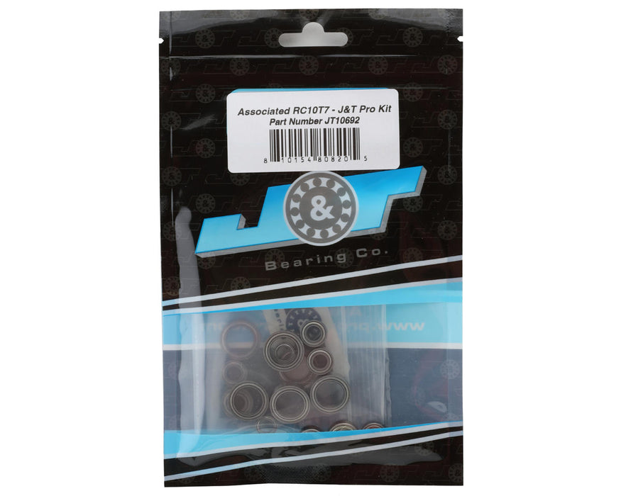 J&T Bearing Co. Team Associated RC10T7 Ball Bearings Kit (Pro Kit)