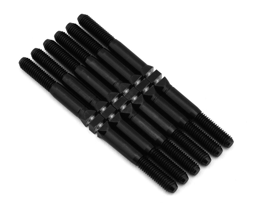 J&T Bearing Co. XRAY XB2 '26 Titanium "Milled" XD Turnbuckles (Black)