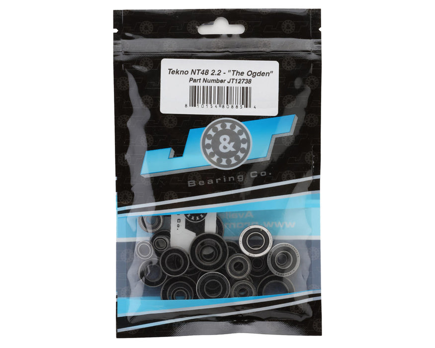 J&T Bearing Co. Tekno NT48 2.0 Ball Bearings Kit (Ogden)