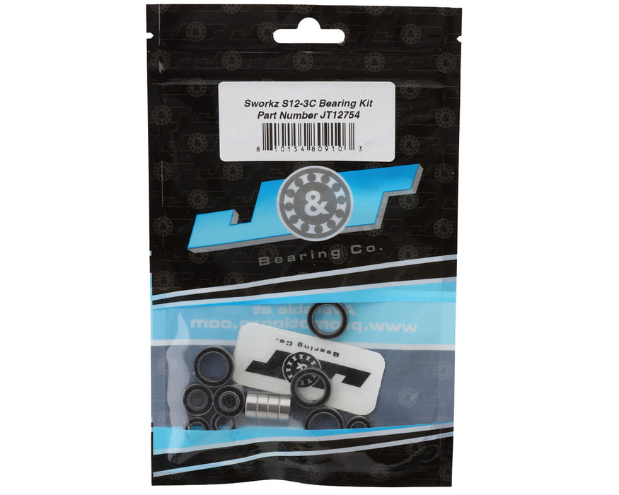 J&T Bearing Co. Sworkz S12-3C Ball Bearing Kit (Endurance)