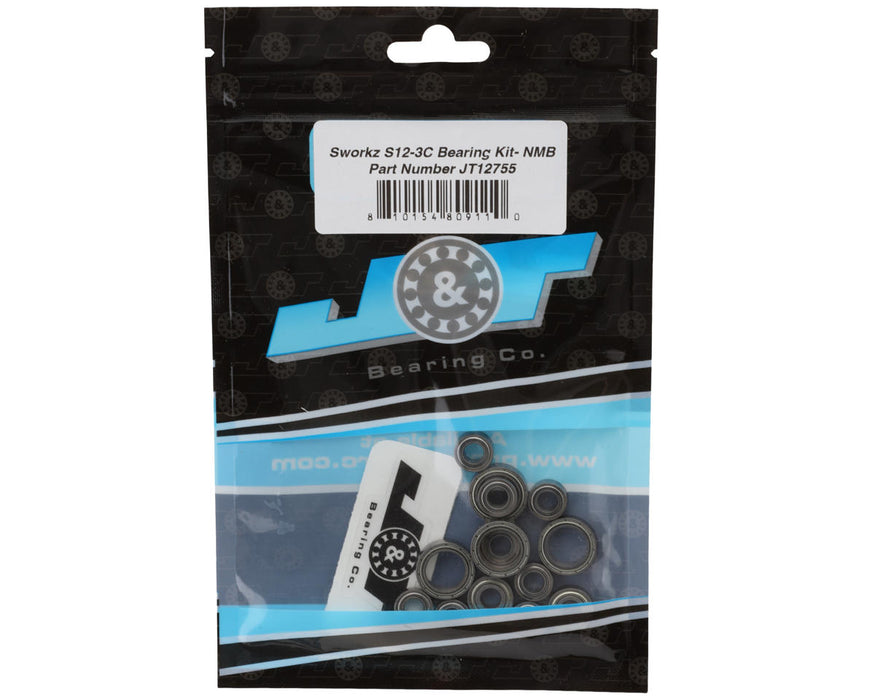 J&T Bearing Co. Sworkz S12-3C Ball Bearing Kit (NMB)