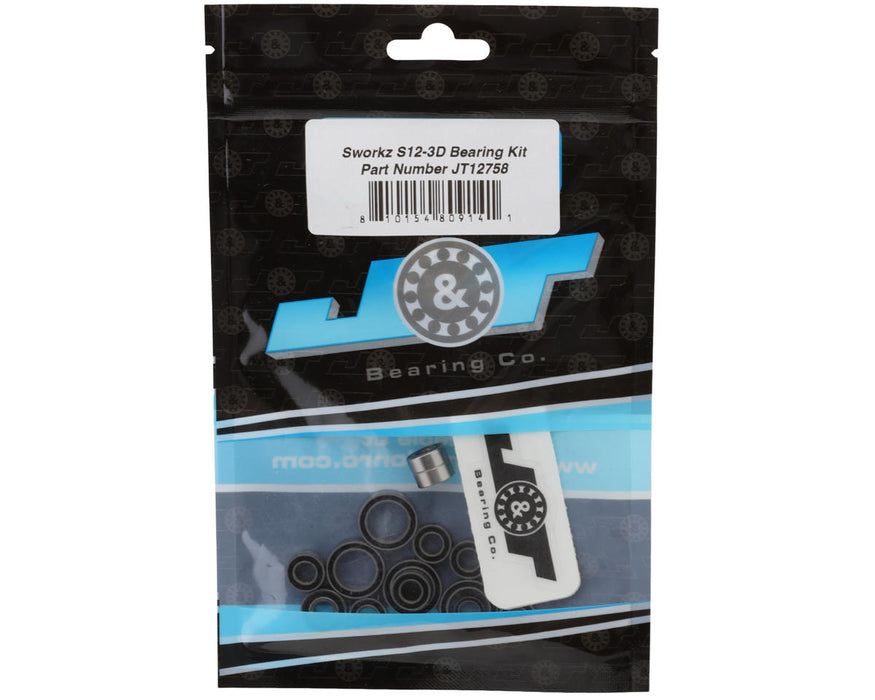 J&T Bearing Co. Sworkz S12-3D Ball Bearing Kit (Endurance)