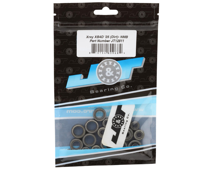 J&T Bearing Co. Xray XB4D '25 Dirt Ball Bearings Kit (NMB)