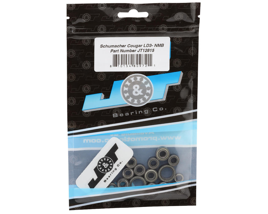 J&T Bearing Co. Schumacher Cougar LD3 Ball Bearings Kit (NMB)