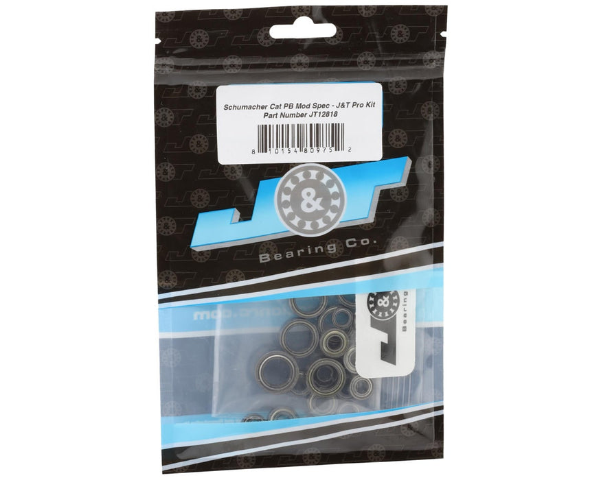 J&T Bearing Co. Schumacher Cat PB Mod Spec Ball Bearings Kit (Pro Kit)