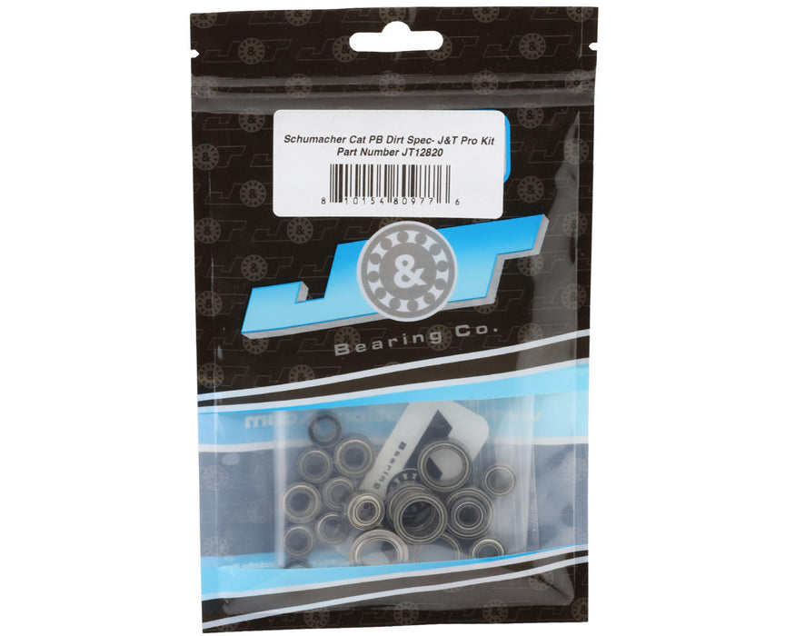 J&T Bearing Co. Schumacher Cat PB Dirt Spec Ball Bearings Kit (Pro Kit)