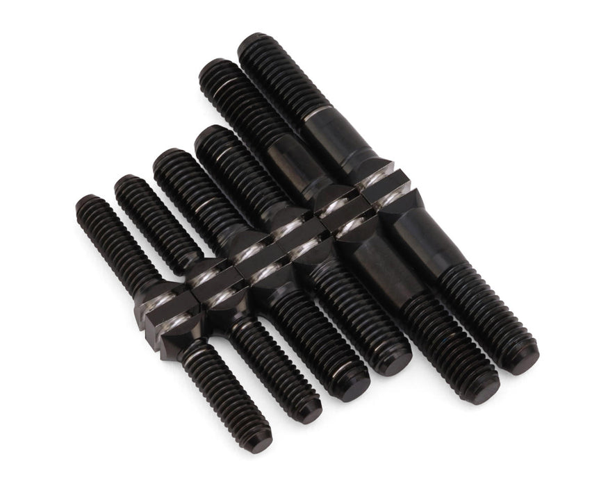 J&T Bearing Co. HongNor X5B Titanium "Milled" Turnbuckles Set (Black)