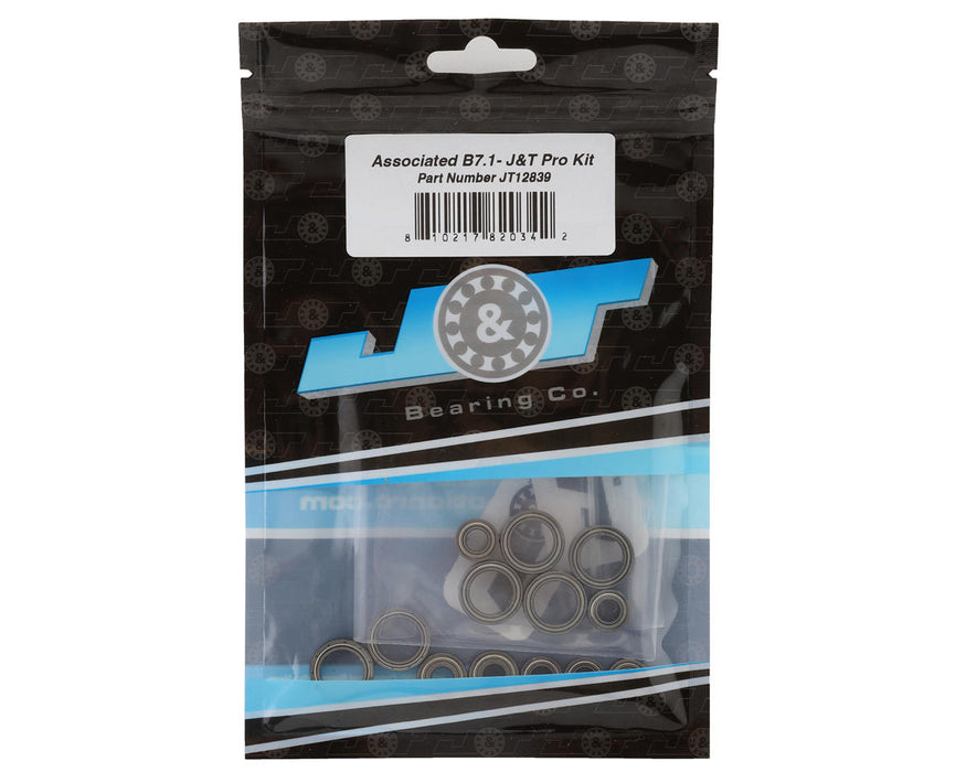 J&T Bearing Co. Team Associated RC10B7.1 Ball Bearings Kit (Pro Kit)
