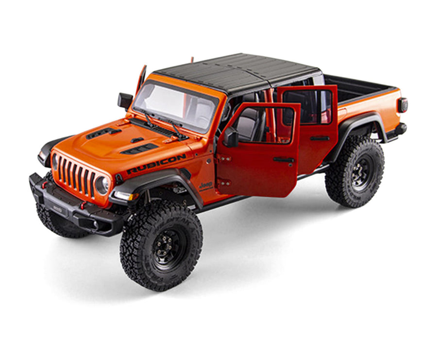 Killerbody Jeep Gladiator Rubicon 1/10 Rock Crawler Hard Body Kit (Orange)