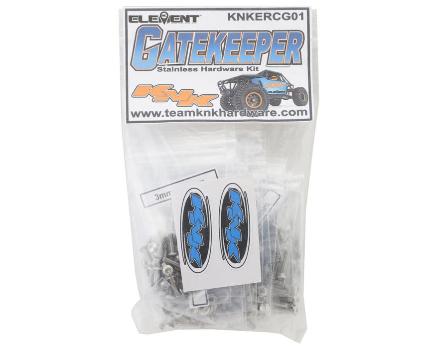 Team KNK Element RC Gatekeeper Stainless Steel Hardware Kit