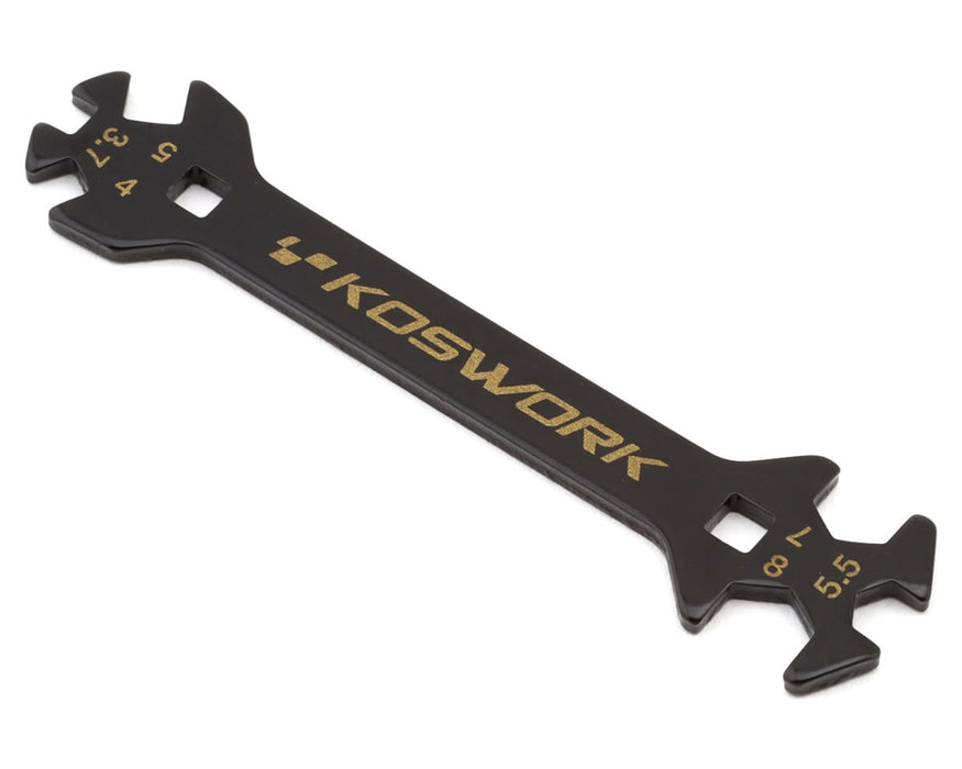 Koswork 3.7mm Turnbuckle Wrench (3.7, 4, 5, 5.5, 7 & 8mm)