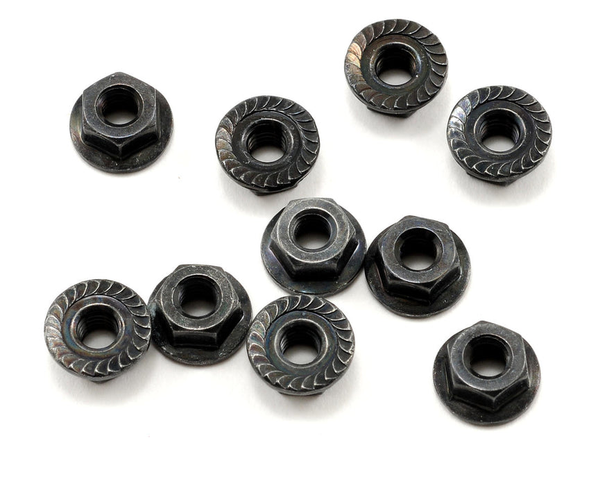 Kyosho 4x4.5mm Steel Flanged Nut (10)