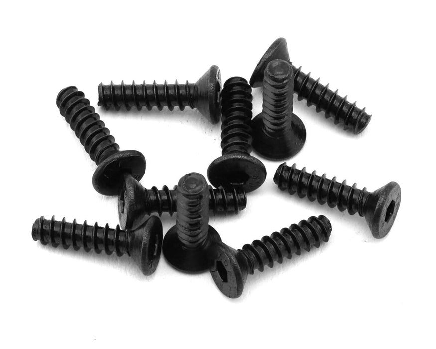 Kyosho 3x12mm Flat Head Self Tapping Hex Screw (10)