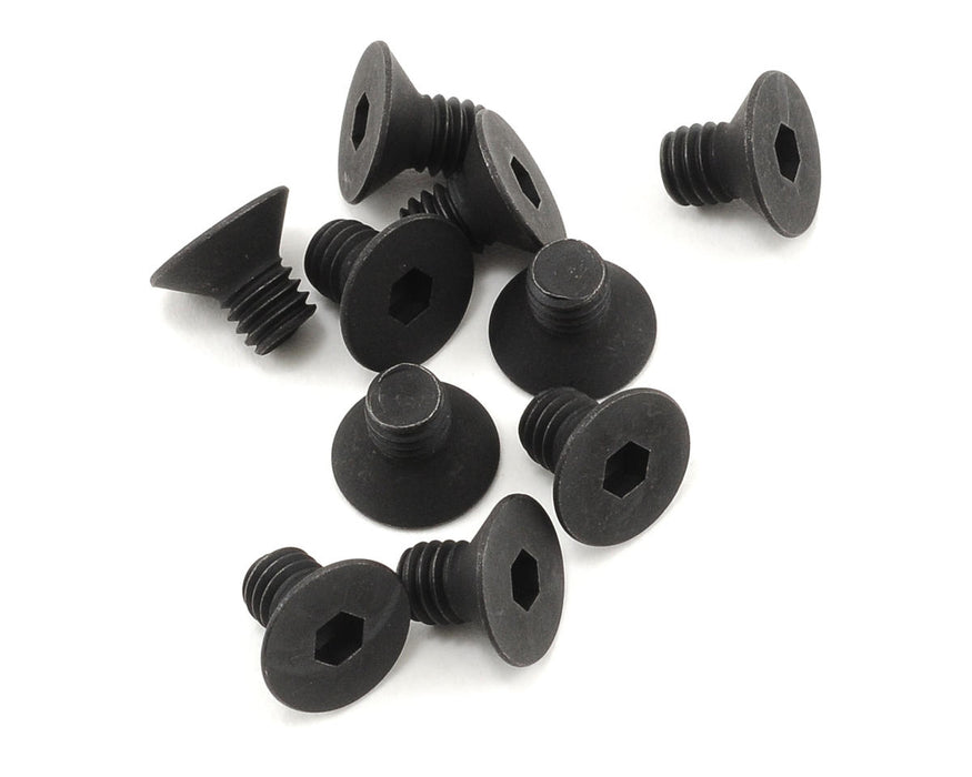 Kyosho 4x6mm Flat Head Hex Screw (10)