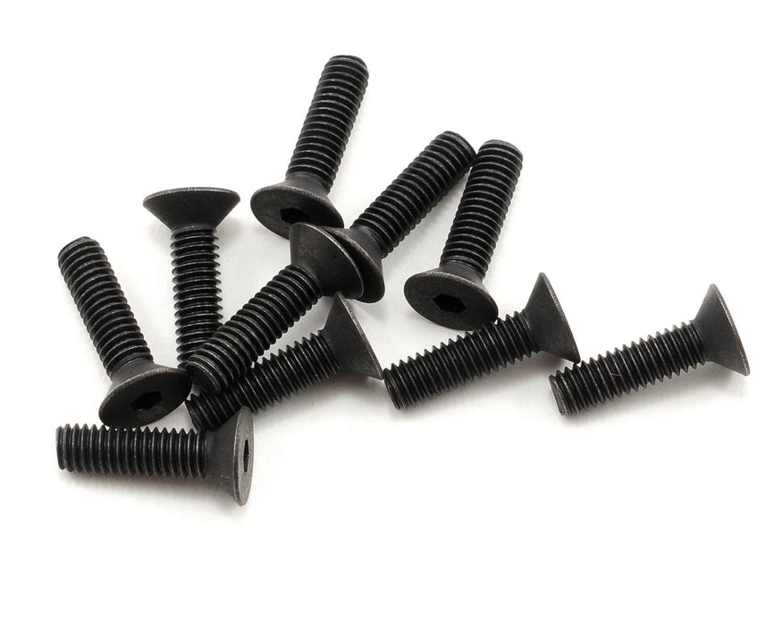 Kyosho 4x15mm Flat Head Hex Screw (10)