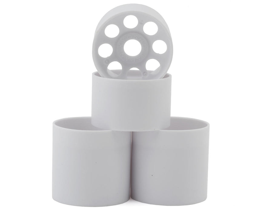 Kyosho Fantom Front & Rear Wheels (White) (4)