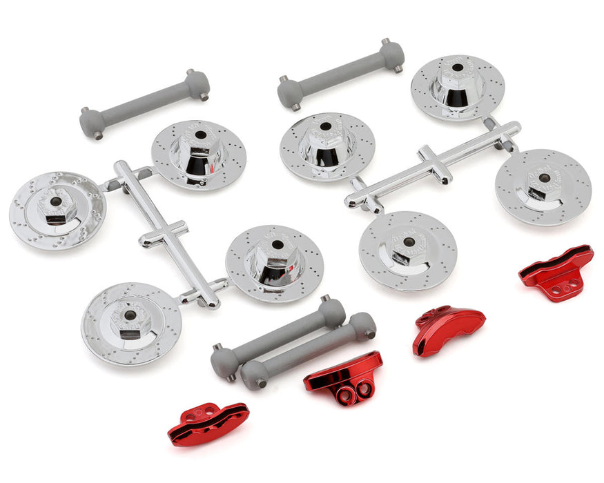 Kyosho Fazer FZ02 Driveshaft Dog Bones & Scale Brake Calipers Set