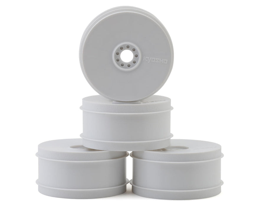 Kyosho MP11 Dish Wheels (White) (4)