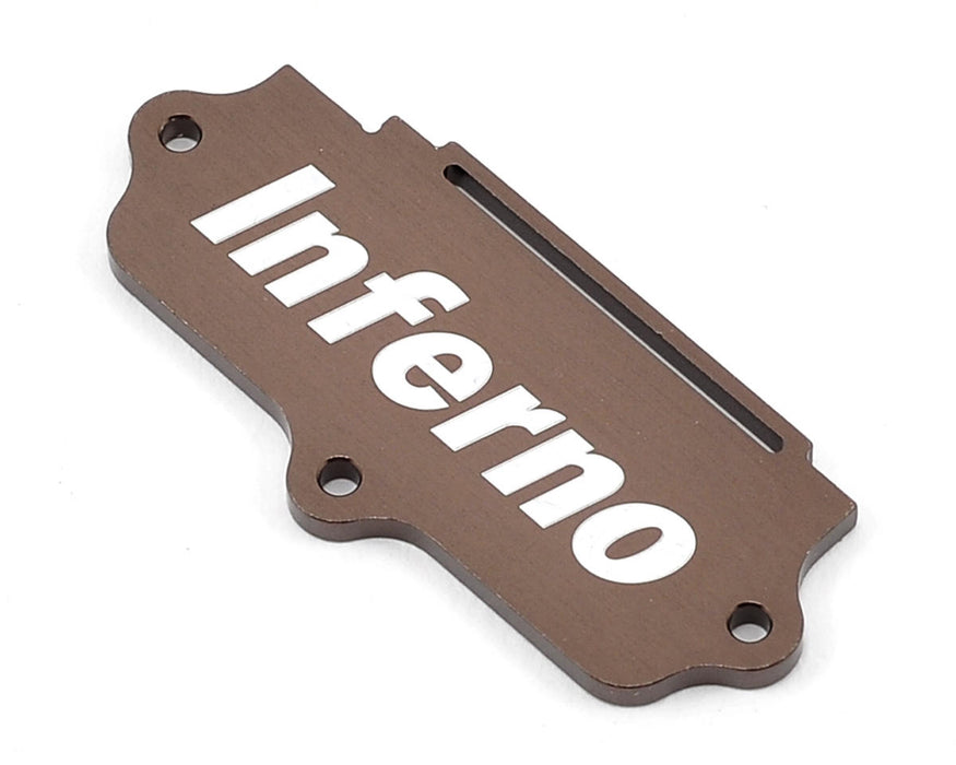 Kyosho Aluminum E-Switch Plate (Gunmetal)