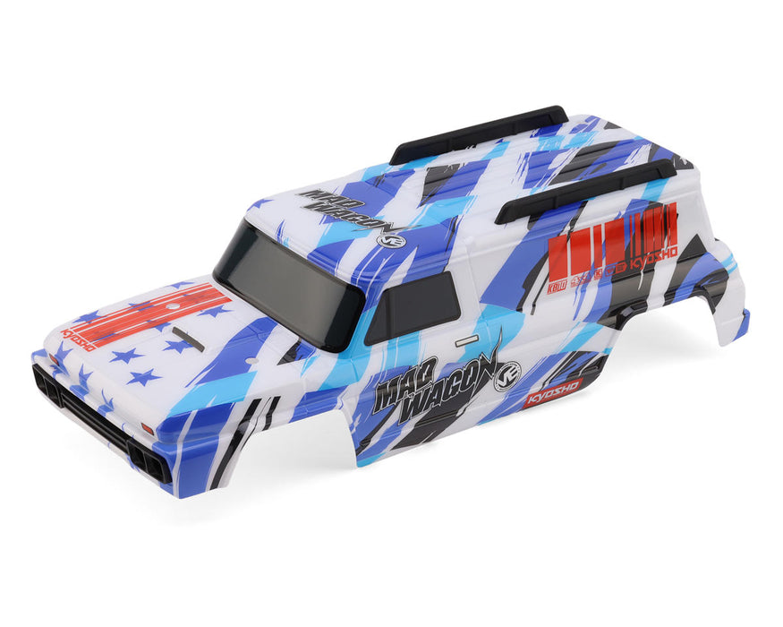 Kyosho Mad Wagon VE 1/10 Pre-Painted Body Set (White/Blue)