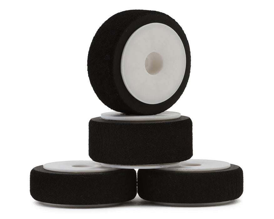 Kyosho MB-010 Pre-Mounted Sponge Tire Set (4) (Front/Rear) (Medium)
