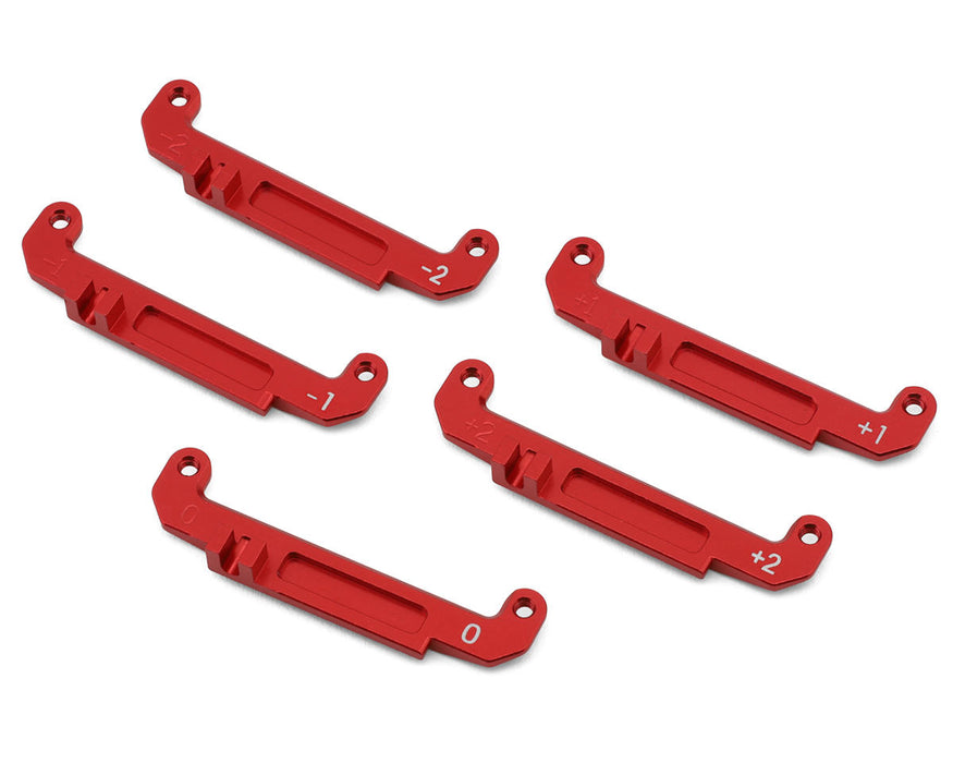 Kyosho Mini-Z MB-010 Aluminum Steering Setting Plates Set (Red)
