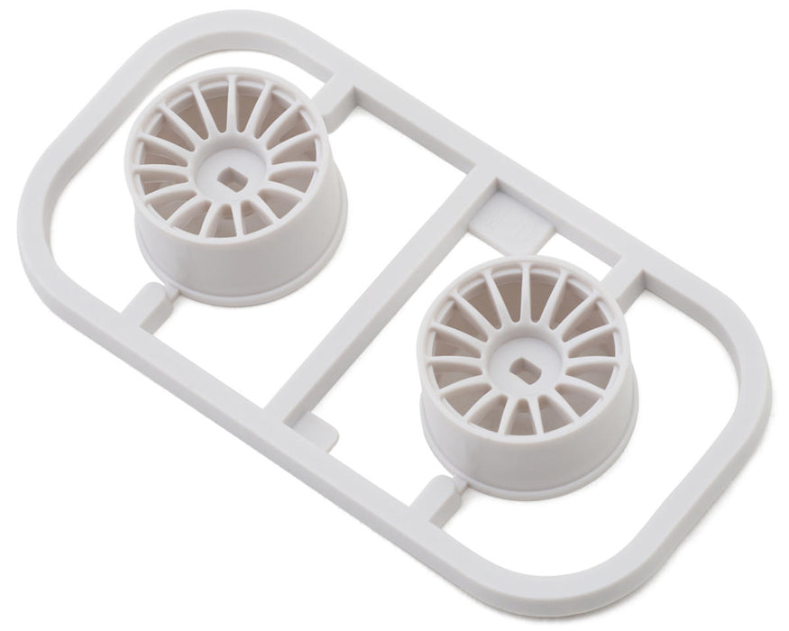 Kyosho Mini-Z AWD Multi Spokes Wide Wheels (White) (2) (0mm Offset)