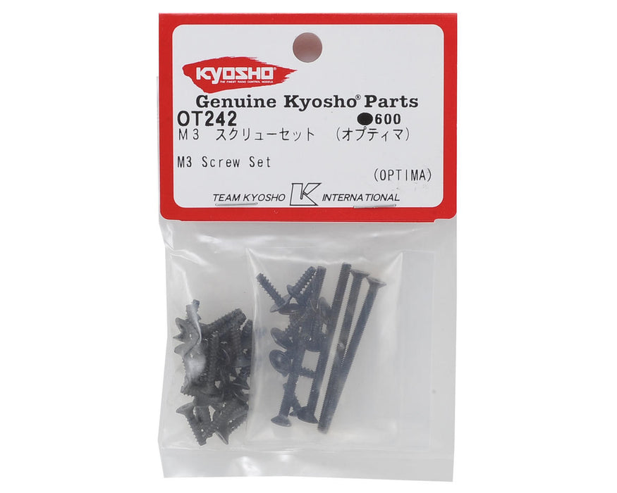Kyosho M3 Screw Set (3mm)
