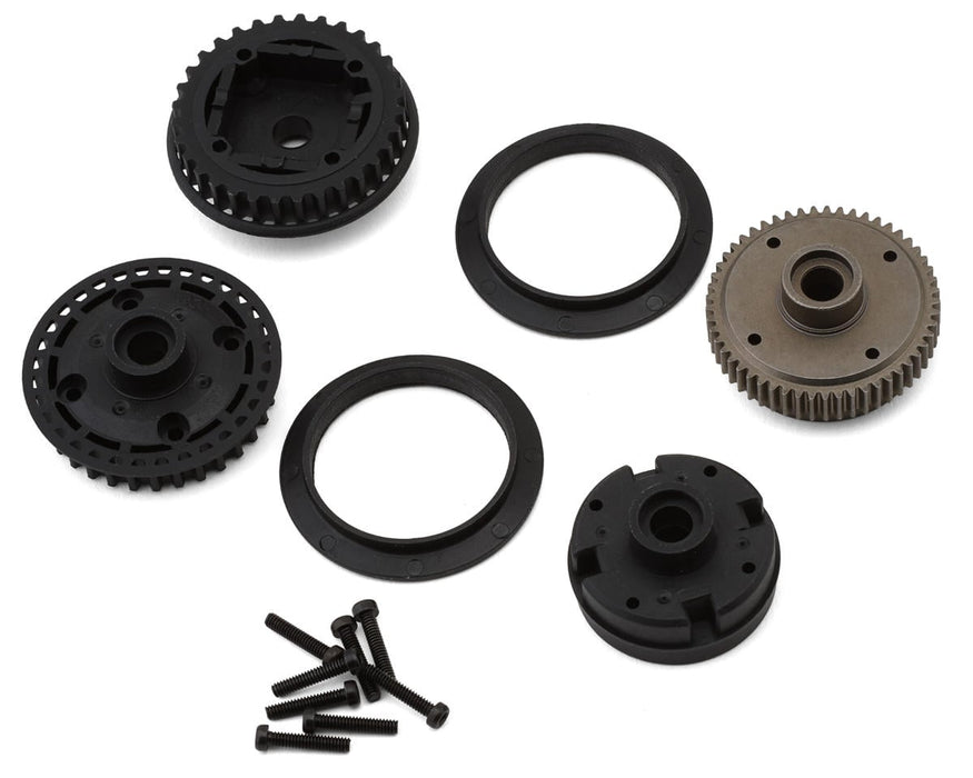 Kyosho Optima Mid Differential Gear Case & Pulley Set