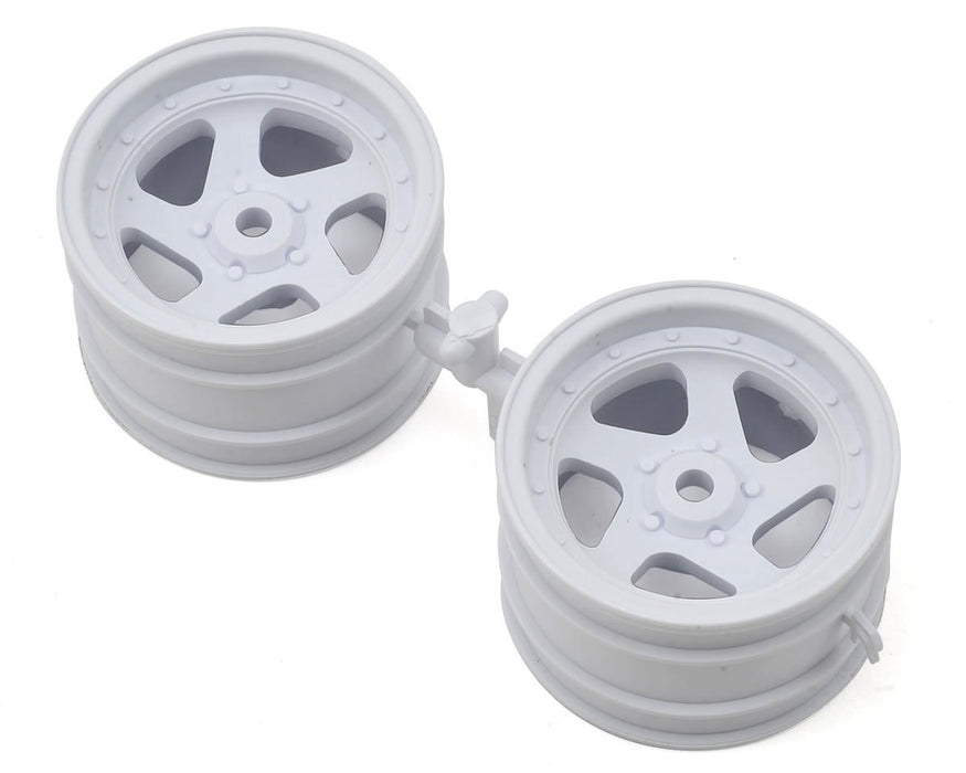 Kyosho Optima 43mm 5-Spoke Wheels (White) (2)