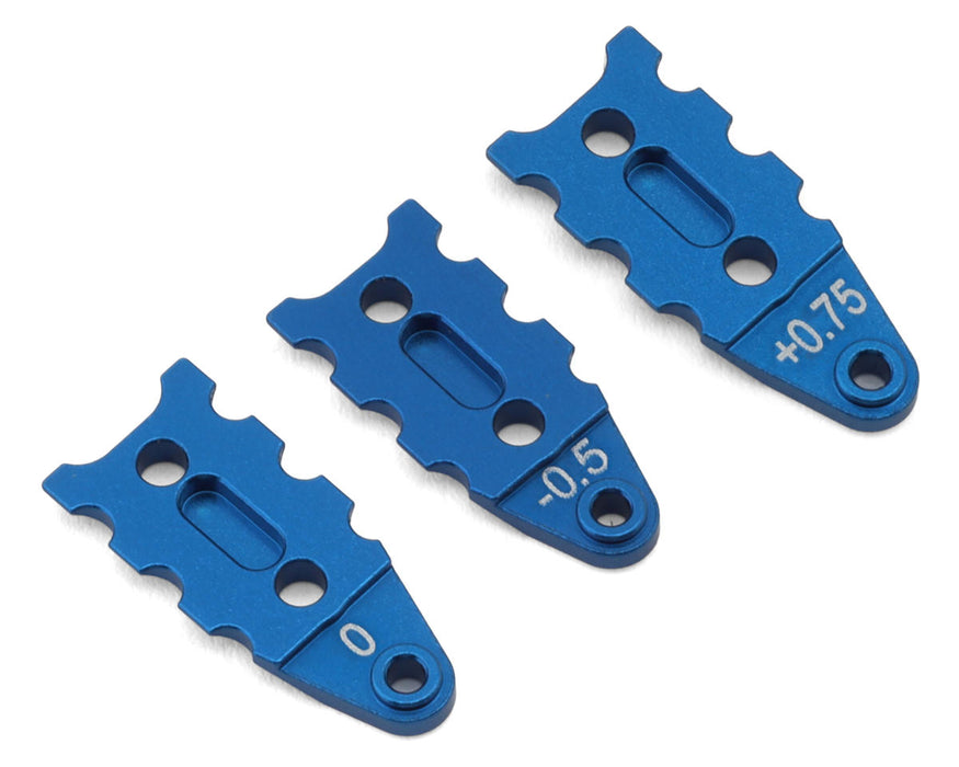 Kyosho Mini-Z MR-03 Aluminum T-Plate Mounts Set (-0.5/0/0.75mm)