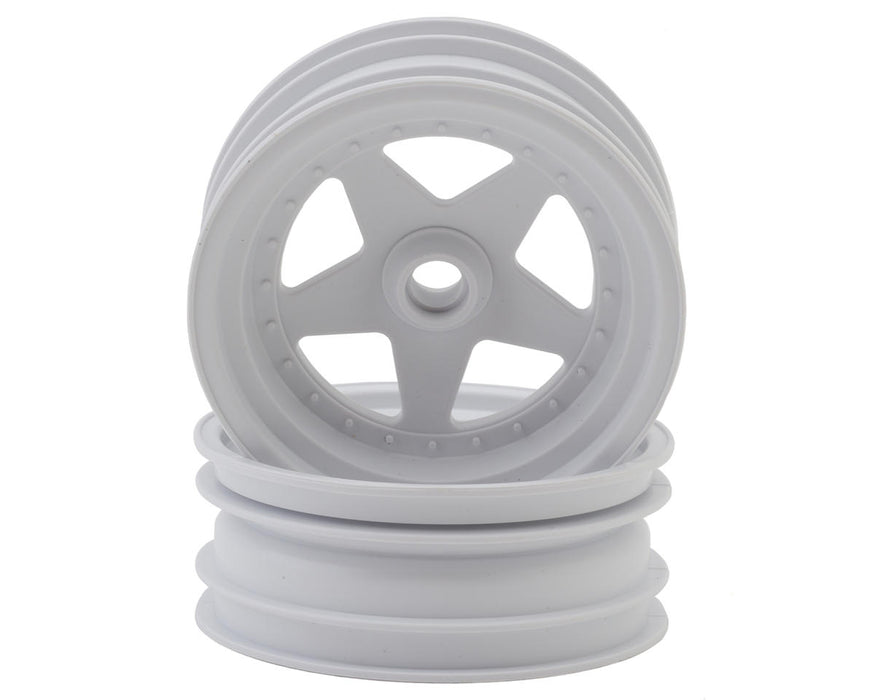 Kyosho Scorpion 2.2 Front Wheels (White) (2)