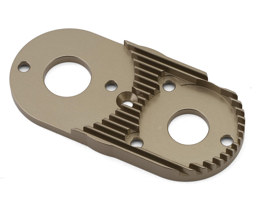 Kyosho Scorpion 2014 CNC Aluminum Motor Plate (Gunmetal)