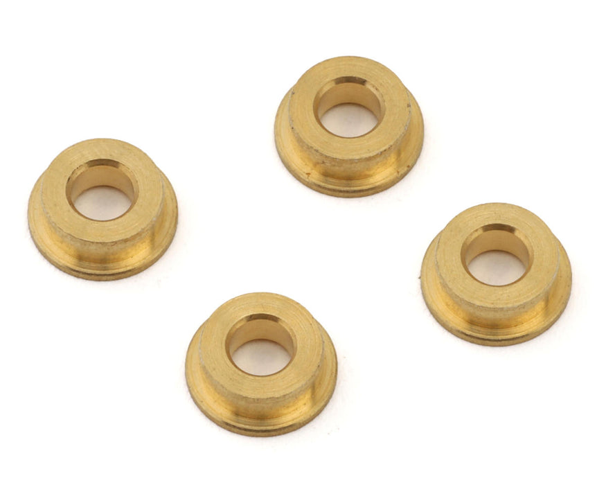 Kyosho Ultima 3x6mm Flange Brass Bushings (4)
