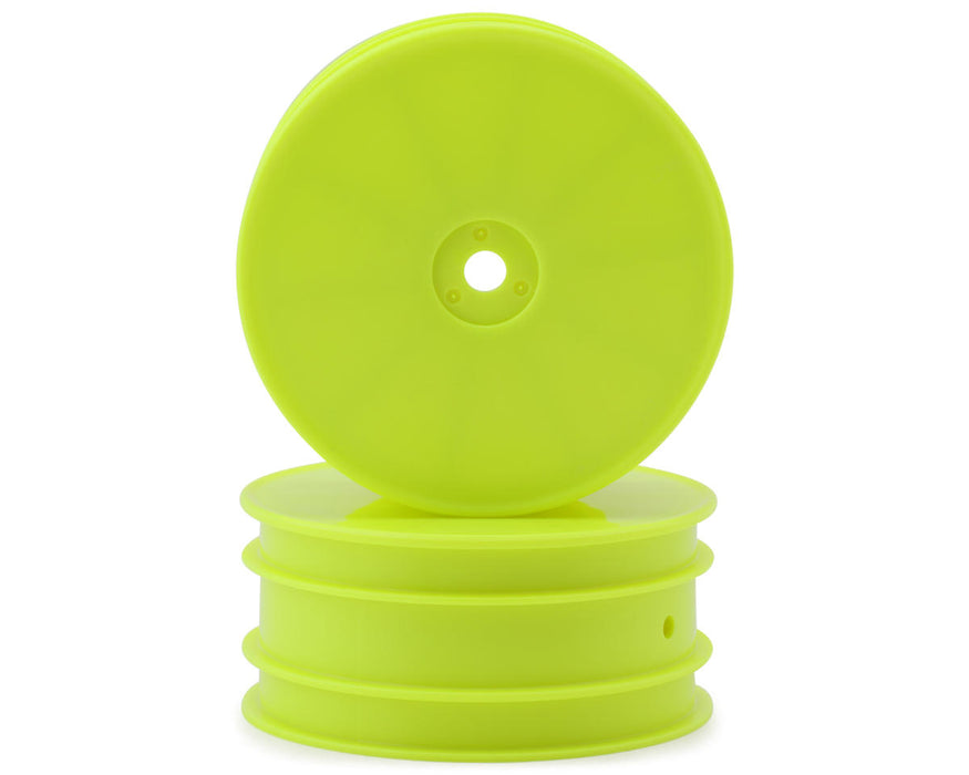 Kyosho Lazer 2.2" 4WD Buggy Front Wheels (2) (Yellow) (IFMAR Approved)