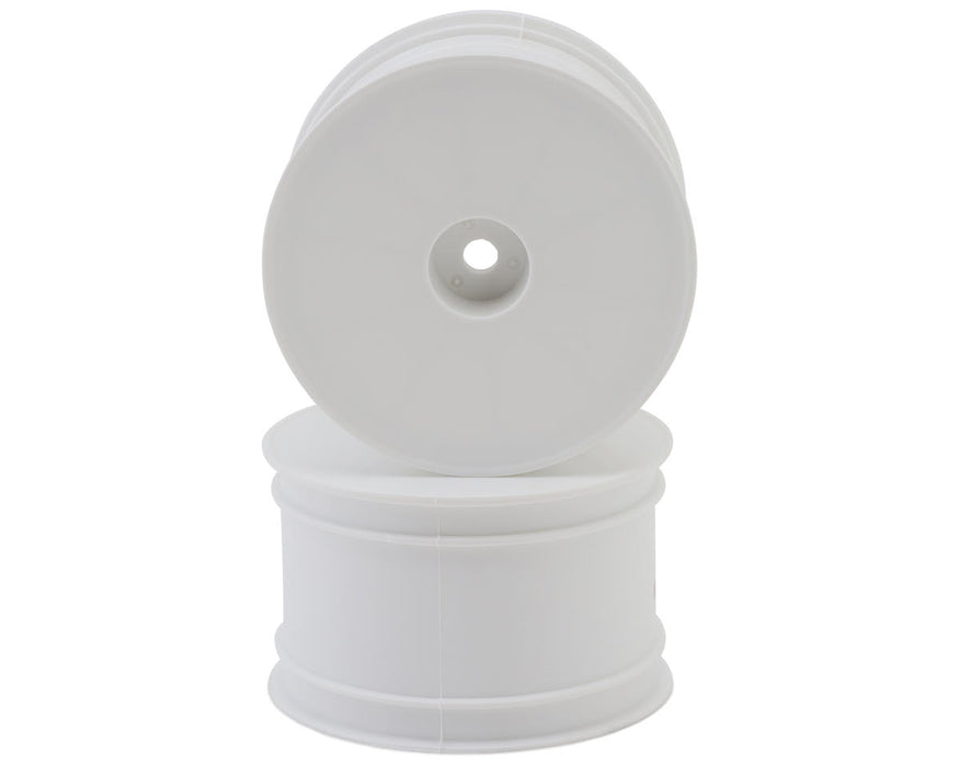 Kyosho 2.2" Rear Dish Wheels (White) (2) (Ultima/Lazer)