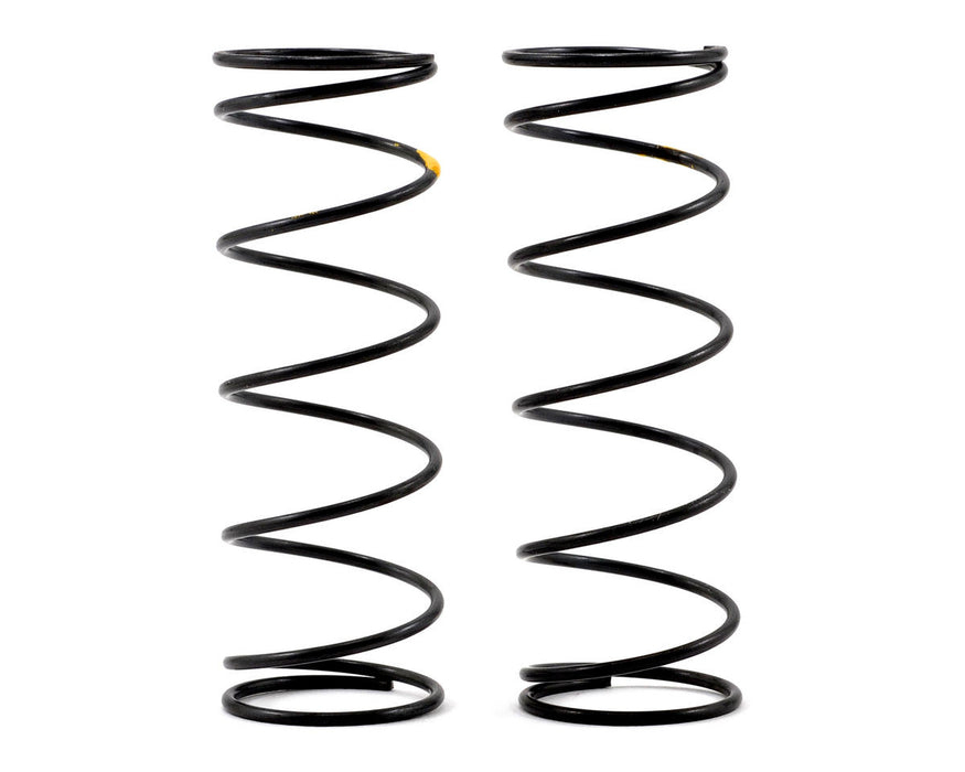Kyosho Medium Length Big Bore Front Shock Spring Set (Yellow/Hard) (2)