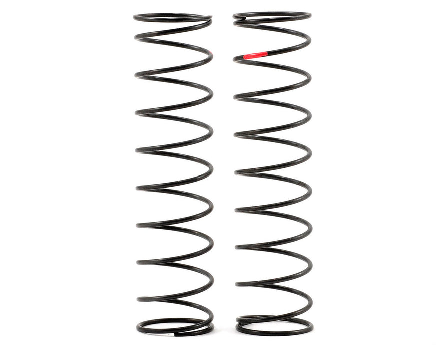 Kyosho Big Bore Rear Shock Spring Set (Red/Medium Hard) (2)