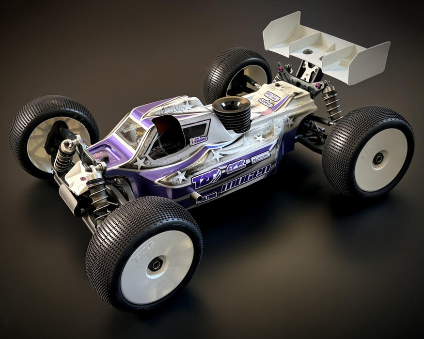 Leadfinger Racing Mugen MBX8T V2 Beretta 1/8 Truggy Body (Clear)