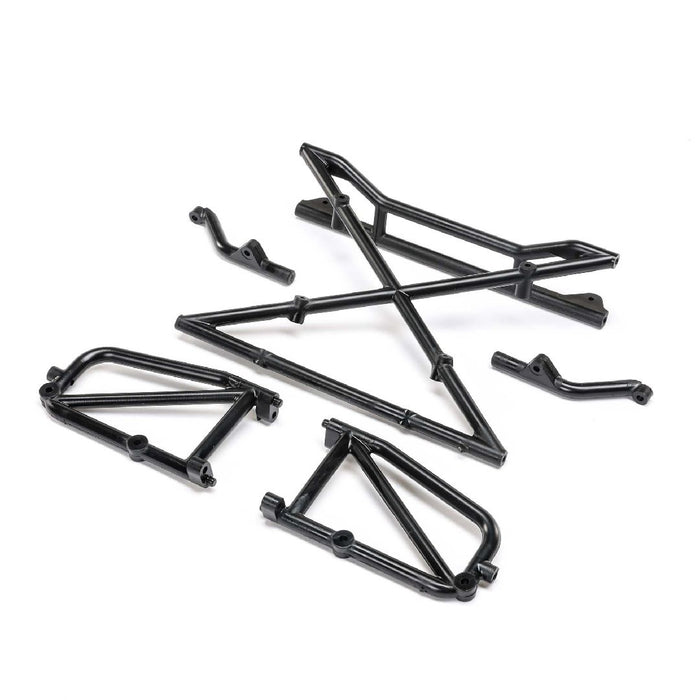 Losi Shock Tower, Rear Body & Center Brace: BR 2.0