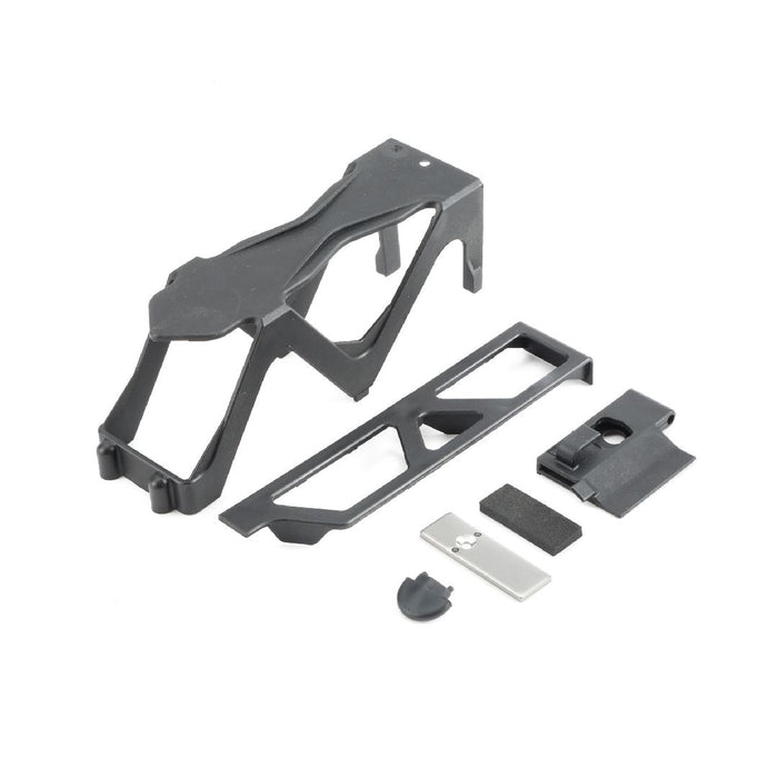 Losi Battery Tray,Door, Lock, 2S Spacer: Baja Rey