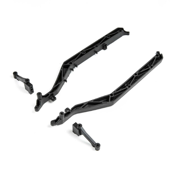 Losi Side Guard Set, Aluminum Chassis: 22S