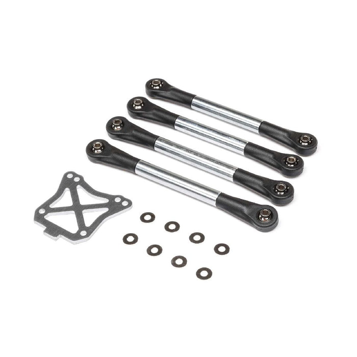 Losi Rear Toe Links (4), Toe Plate: RZR Rey