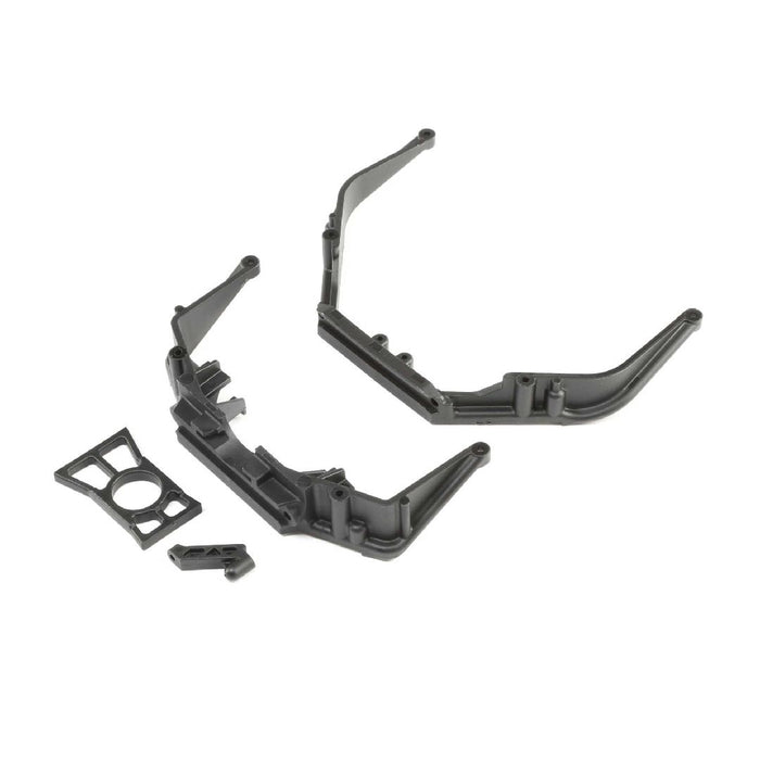 Losi F/R Chassis Brace Set & Diff Retainer Ring: LST 3XL-E