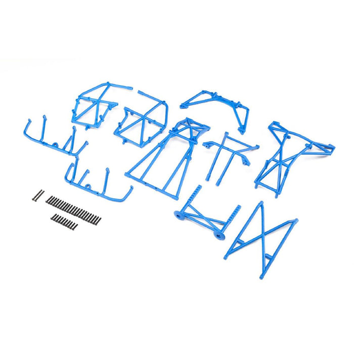 Losi Cage Set  Complete, Blue: LMT