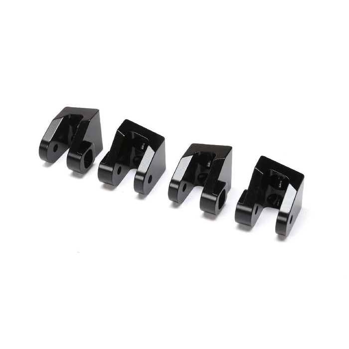 Losi Lower 4-link Mounts, AL, Black (4): LMT, TTLMT