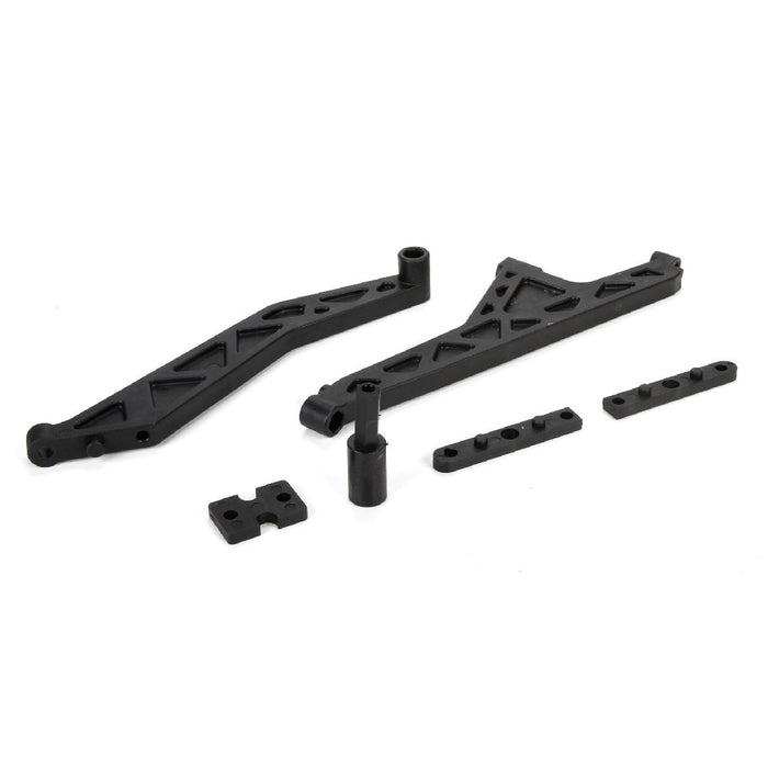 Losi FR/RR Chassis Brace & CNTR Diff Spcr: MTXL